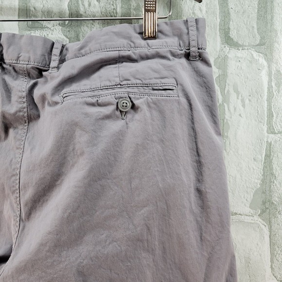 J Crew Stretch Chino Pants 484 Slim Fit Gray Trousers Mens 36x32 - Picture 7 of 12